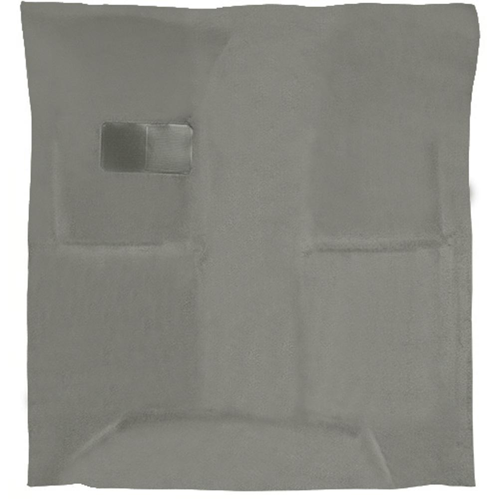 2007-14 Silverado/Sierra Truck Regular Cab Carpet Set Complete w/o Heel Pad Molded Standard Backing Cutpile Medium Sand Gray