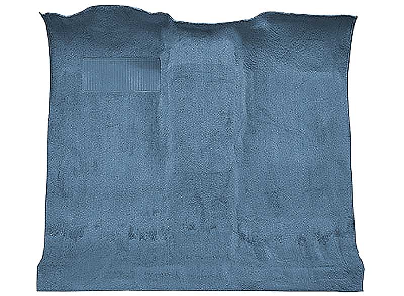 1974-77 K5 Blazer, Jimmy 2-Door Molded Passenger Area Carpet Kit Cut Pile Standard Backing Column & Floor Shift Automatic or Manual 2WD/4WD Blue
