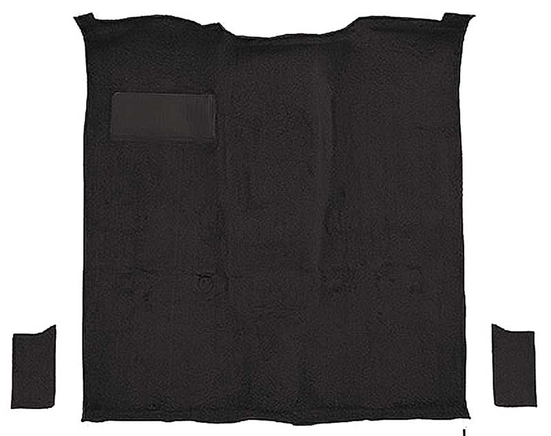 1981-91 K5 Blazer, Jimmy 2-Door Molded Passenger Area Carpet Kit Cut Pile Standard Backing Column & Floor Shift Automatic or Manual 2WD/4WD Charcoal