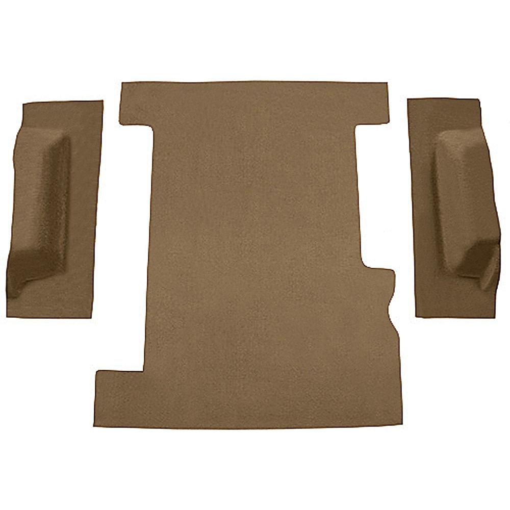 1974-91 Chevrolet/GMC Suburban Carpet Set Cargo Area Molded Cut Pile Standard Backing Saddle