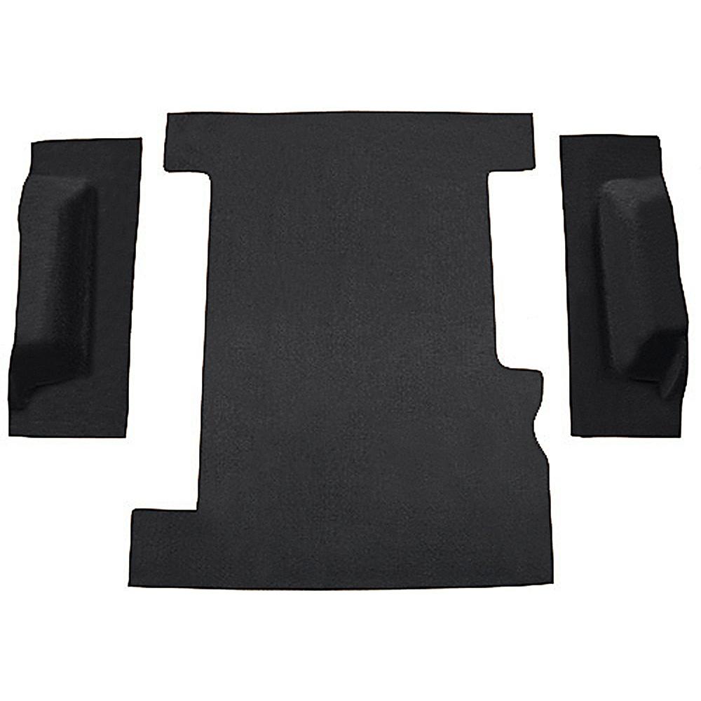 1974-91 Chevrolet/GMC Suburban Carpet Set Cargo Area Molded Cut Pile Standard Backing Charcoal