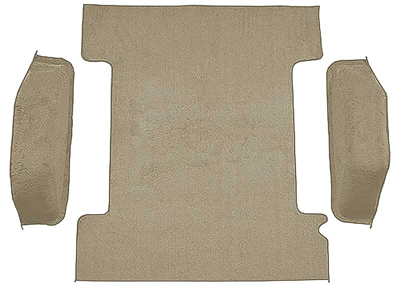 1974-77 K5 Blazer/Jimmy Carpet Set Cargo Area Molded Cut Pile Standard Backing Caramel