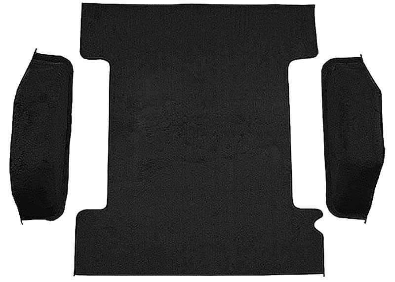 1974-77 K5 Blazer/Jimmy Carpet Set Cargo Area Molded Cut Pile Standard Backing Charcoal