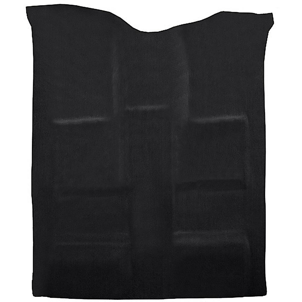 2007-14 Tahoe/Yukon 4-Door Carpet Set Passenger Area w/o Heel Pad Molded Cut Pile Standard Backing Black