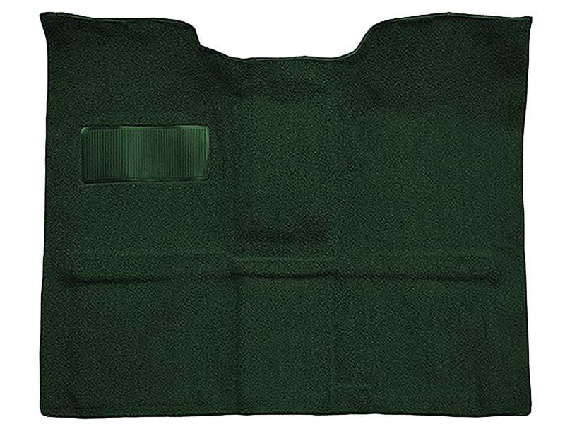 1969-72 Blazer, Jimmy 2-Door Molded Passenger Area Carpet Kit Loop Standard Backing Column Shift Automatic or 3-Speed Manual Low Hump 2WD Dark Green