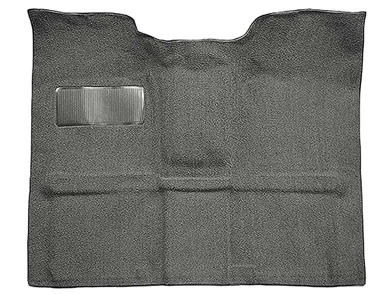 1969-72 Blazer, Jimmy 2-Door Molded Passenger Area Carpet Kit Loop Standard Backing Column Shift Automatic or 3-Speed Manual Low Hump 2WD Gunmetal Gray