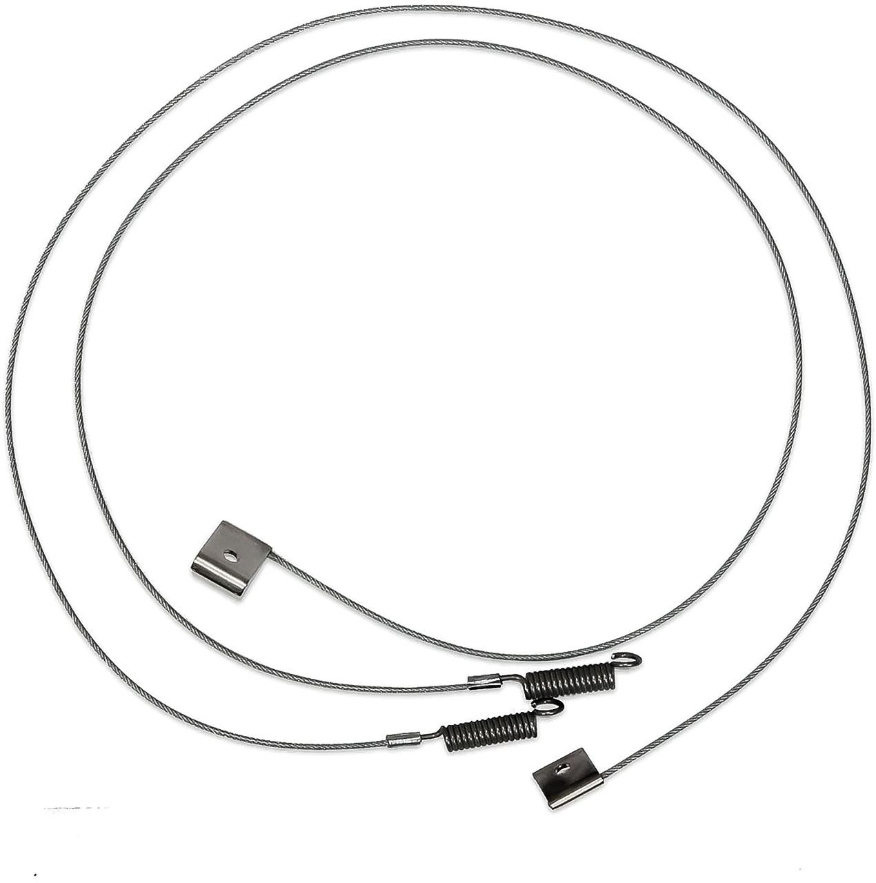 Late 1968-75 Chevrolet C3 Corvette Convertible Top Side Tension Cables 19" Long