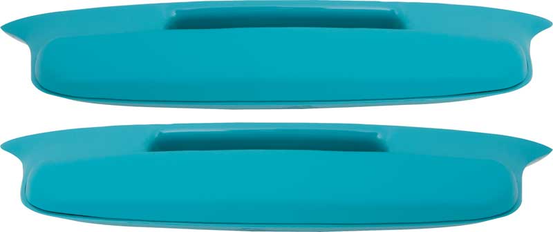 1957 Bel Air 2/4 Door Hardtop/Sedan Turquoise Armrest Assemblies
