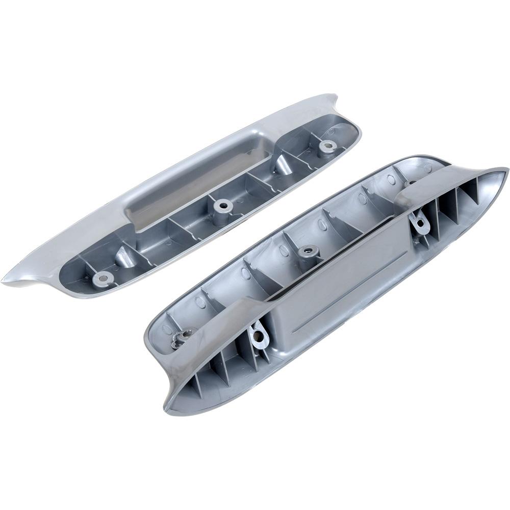 1957 Bel Air 2/4 Door Hardtop/Sedan Silver Armrest Bases