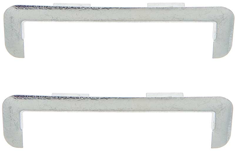 1955-57 Chevy Wagon / Nomad Tailgate Hinge Trim Zinc