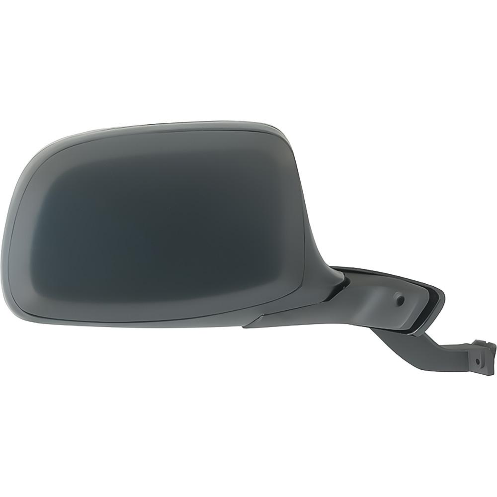1992-96 Ford F-150-F-250 Truck, Bronco Exterior Mirror Assembly RH, Passenger Side, Manual, Black Cap