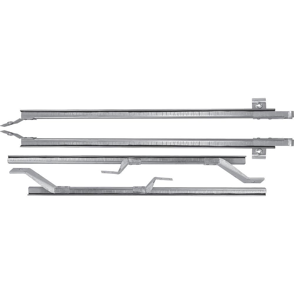 1966-77 Ford Bronco Door Window Lower Division Bar Set LH and RH