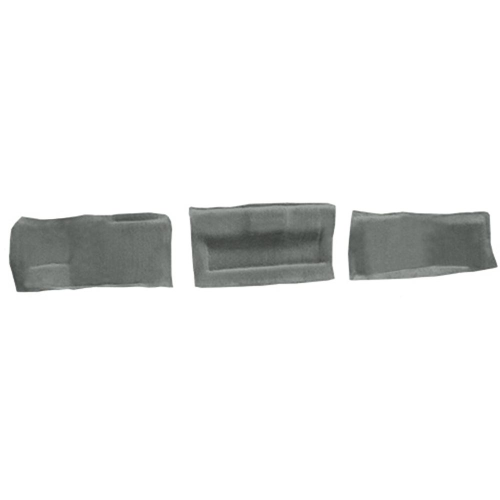 1998-00 Chevrolet Corvette Hardtop/Convertible Tail Light Panel Carpet Covers 3-Piece Set Truvette Gray