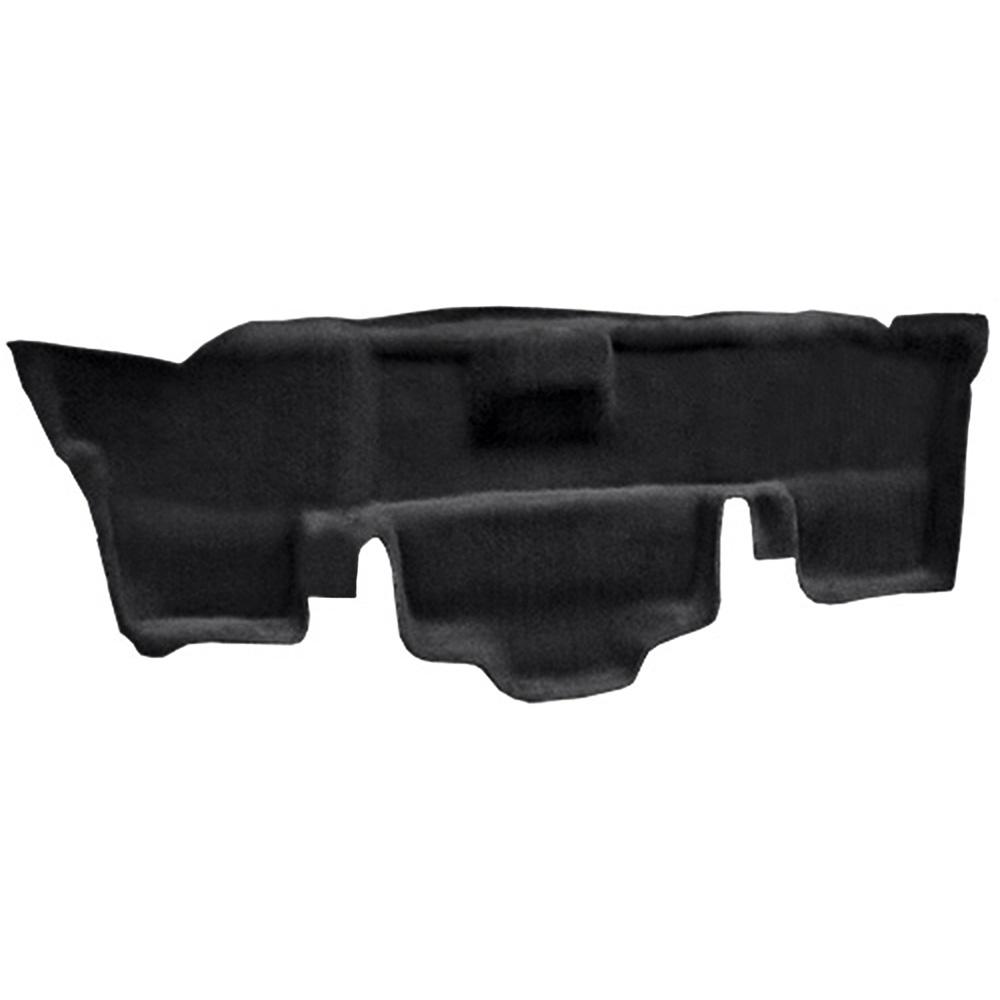 2001-04 Chevrolet Corvette Hardtop/Convertible Tail Light Panel Carpet Cover 1-Piece Cutpile Black