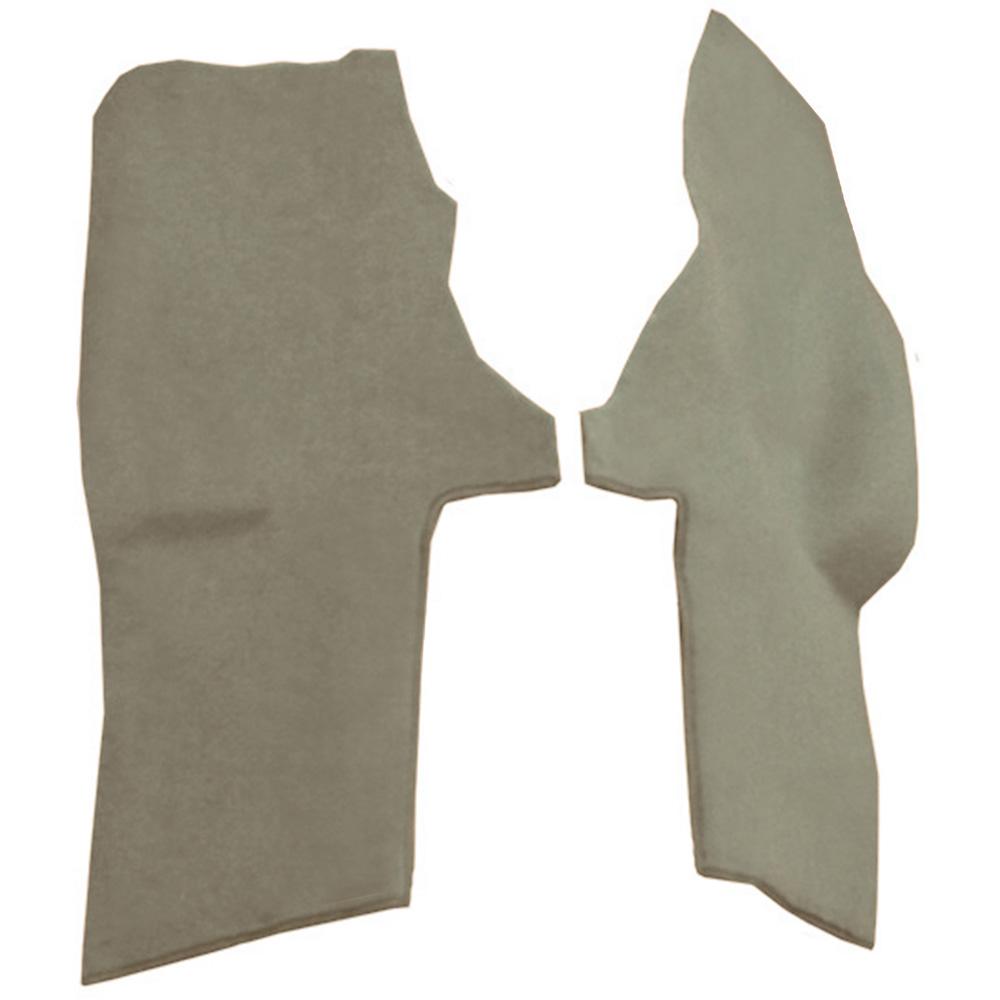 1994-96 Chevrolet Corvette Console Carpet Strips 2-Piece Set Cutpile Medium Beige