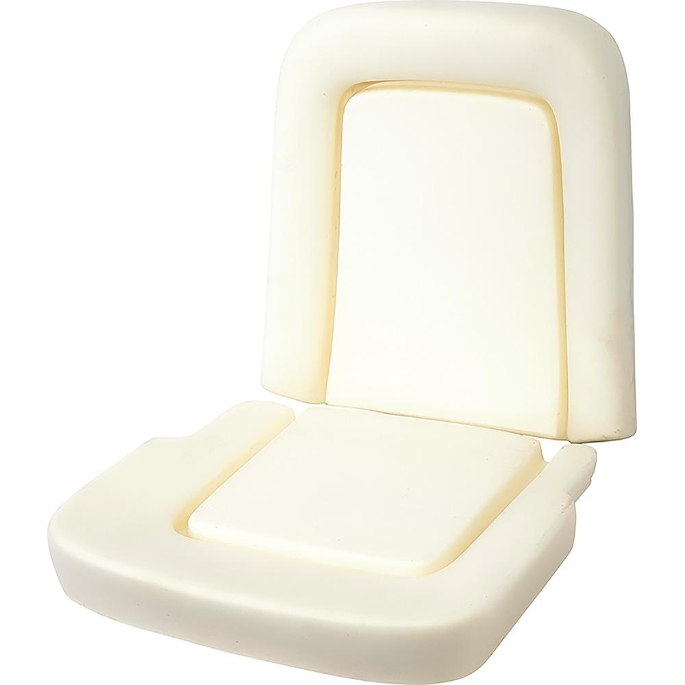 1964-66 Ford Mustang Bucket Seat Foam With Molded-In Listing Wires Standard Interior Individual Bucket Seat