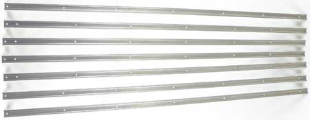 1954-59 Chevy, GMC Pickup Truck Bed Strip Set 1/2-3/4 Ton Short Bed Stepside 7 Piece Raw Steel