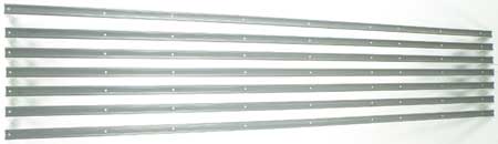 1967-72 Chevy, GMC Bed Strip Set 1/2, 3/4 Ton Stepside Long Bed  7 Pce Set Raw Stainless