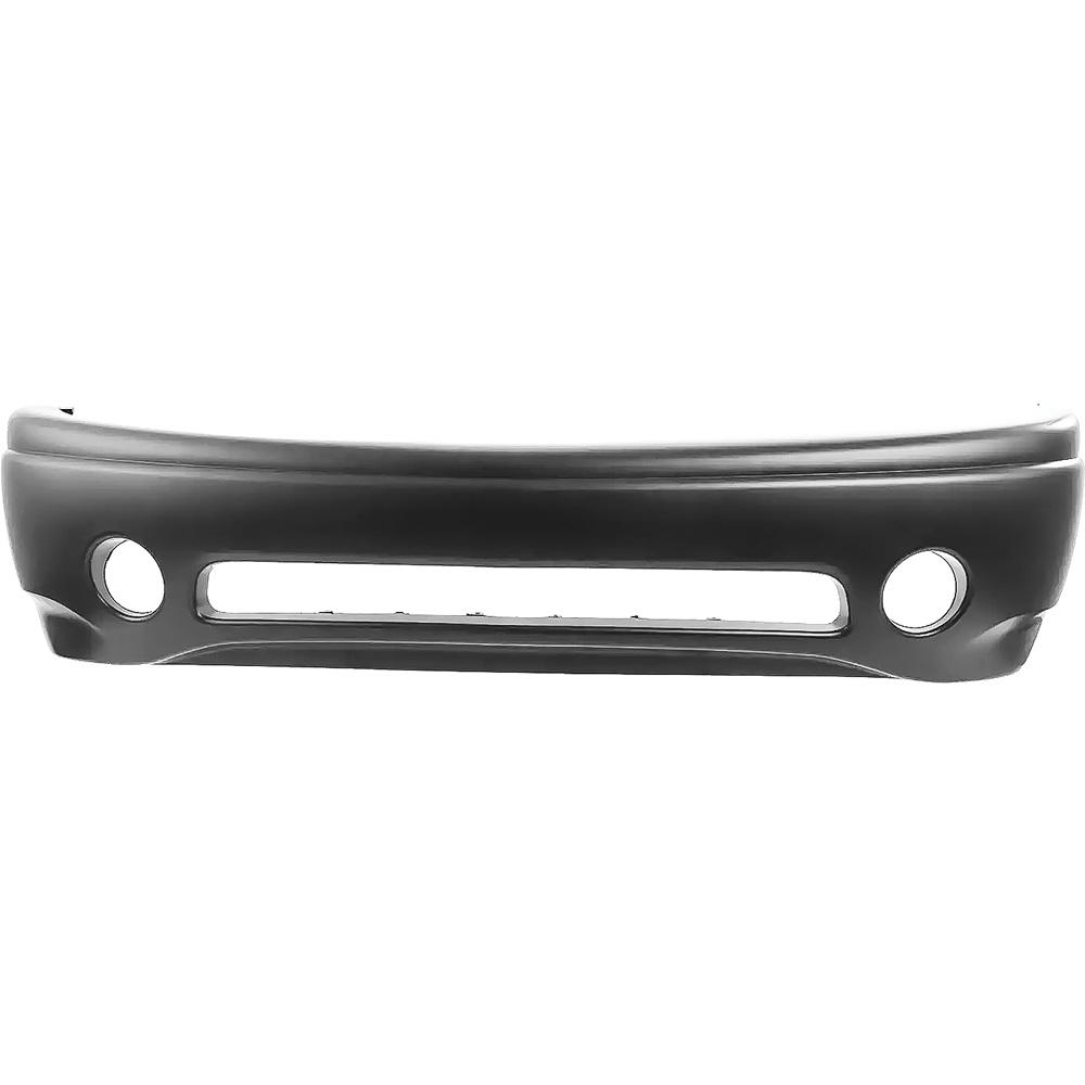2000-2006 GMC Sierra 1500 Denali, Yukon Denali Front Bumper Cover Lower Valance Panel Primer Finish Paint to Match With Fog Lamp Holes