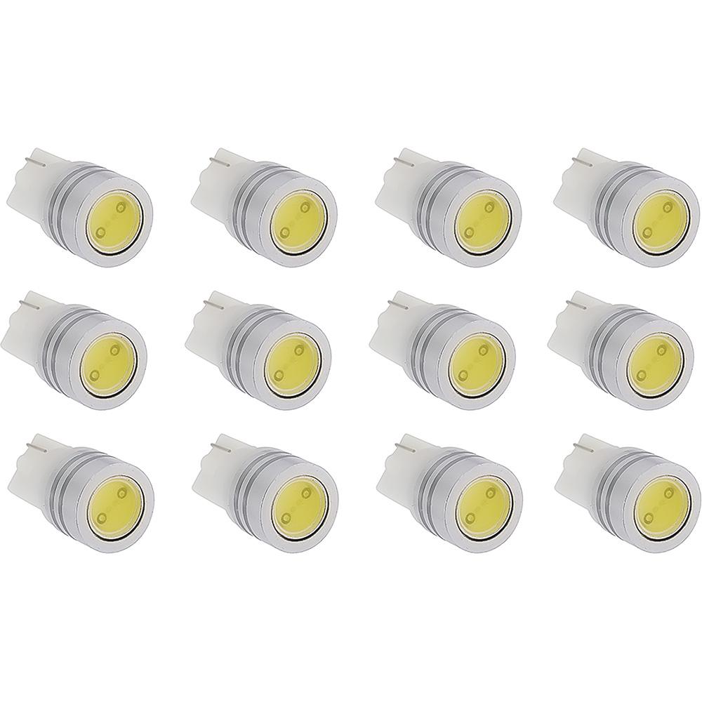 1969-73 Mustang Instrument Gauge Cluster LED Bulb Kit 12-Piece Set White Illumination