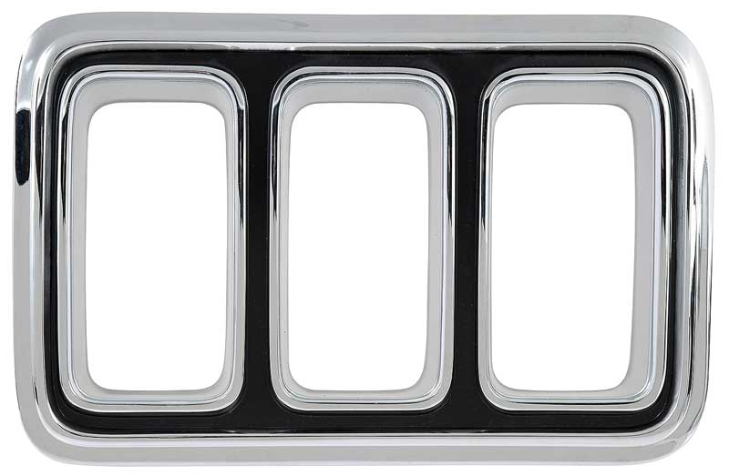 1970 Ford Mustang Tail Lamp Bezel Chrome LH Drivers Side