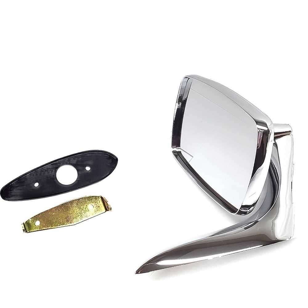 1968-69 Buick Skylark Mirror Outside Manual Chrome LH