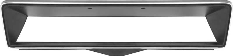 1966 Chevy II, Nova Dash Instrument Bezel Black