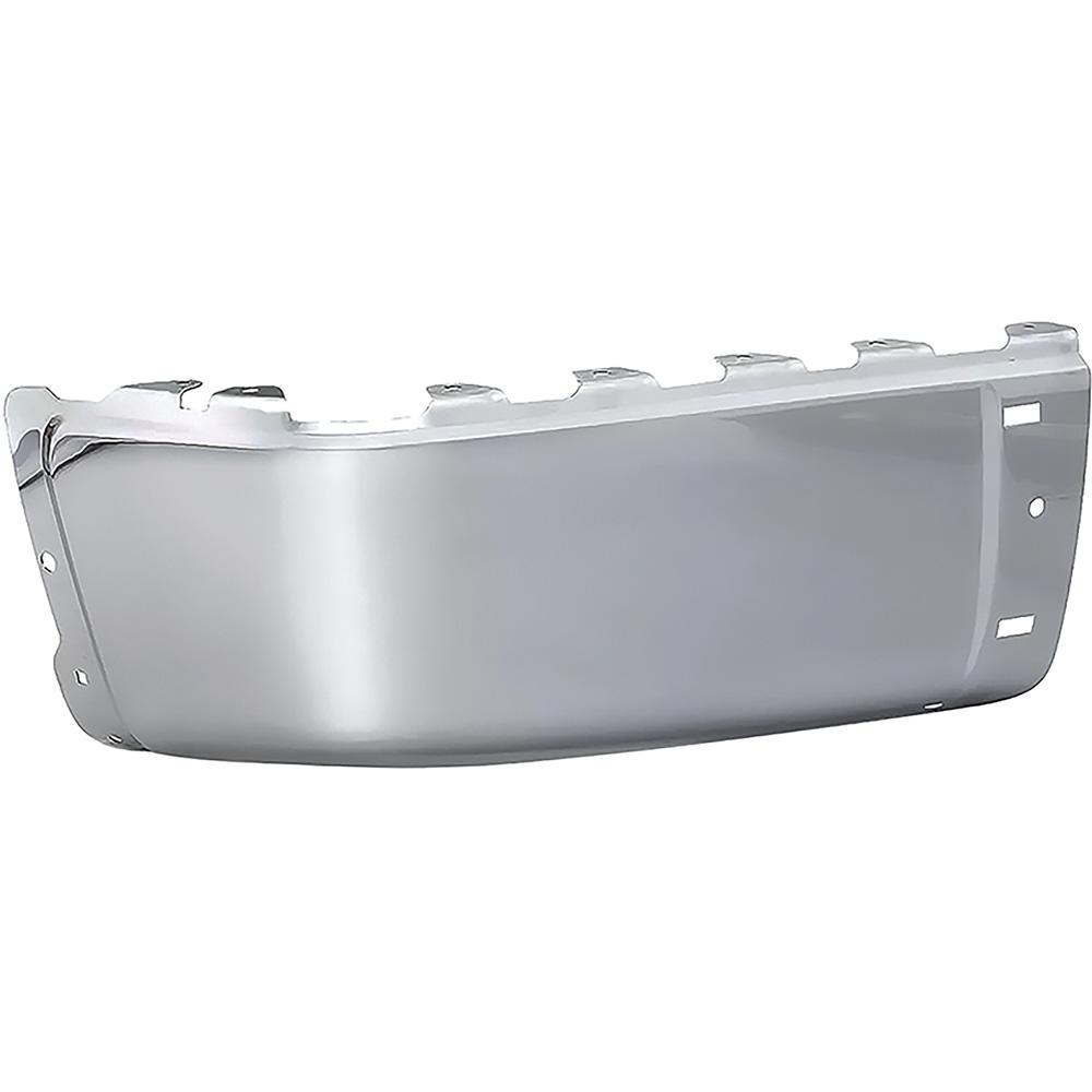2007-14 Silverado, Sierra Bumper End Cap Without Park Assist Chrome LH