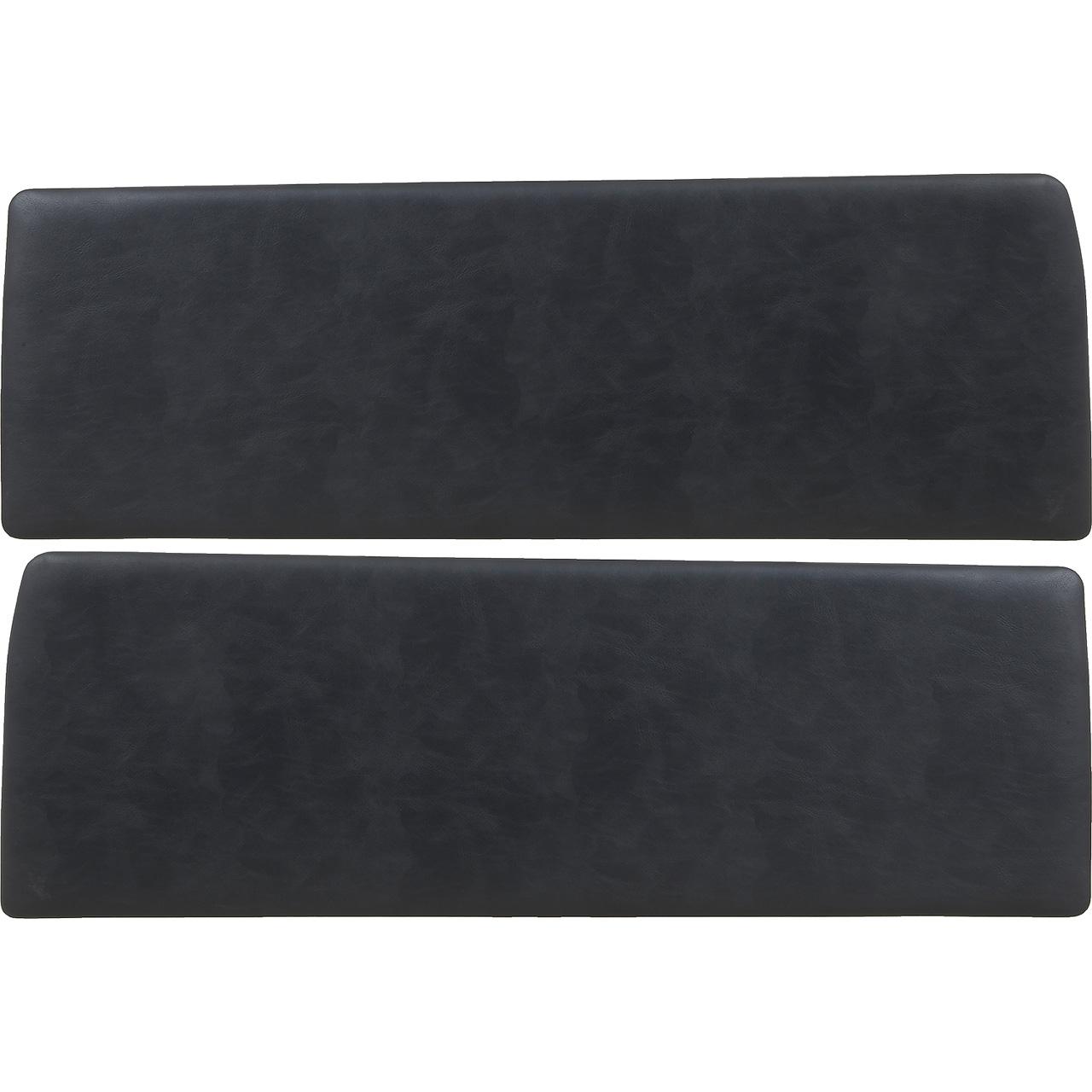 1947-55 Chevy, GMC Pickup Truck Interior Door Panel Inserts Padded Vinyl Adhesive Backed Black