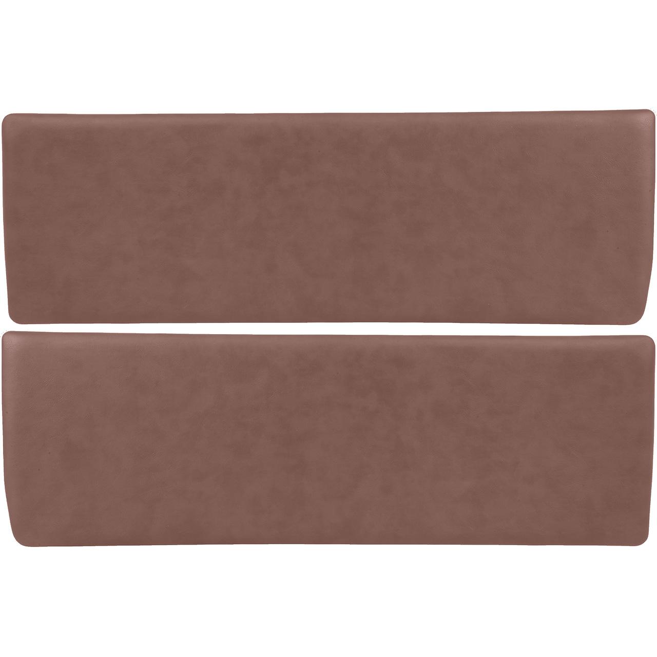 1947-55 Chevy, GMC Pickup Truck Interior Door Panel Set Padded Vinyl Adhesive Backed Brown