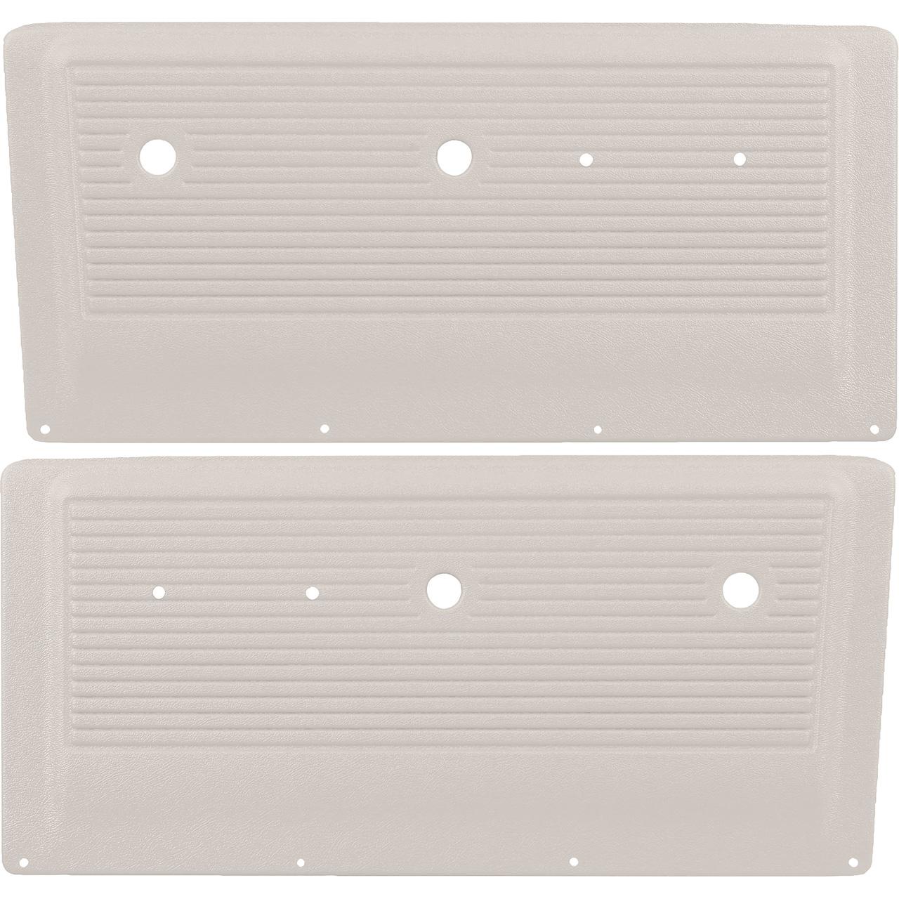 1967-71 Chevy, GMC Pickup, Blazer, Jimmy, Suburban Interior Door Panels ABS Off White RH & LH Pair