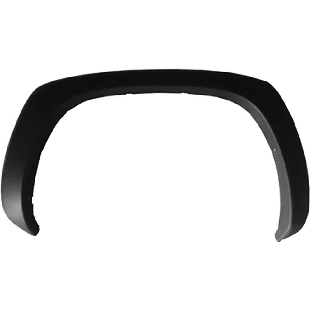 1999-07 Chevrolet, GMC GMT800 Pickup Fender Flare Rear Factory Style Bolt-On Textured Black LH