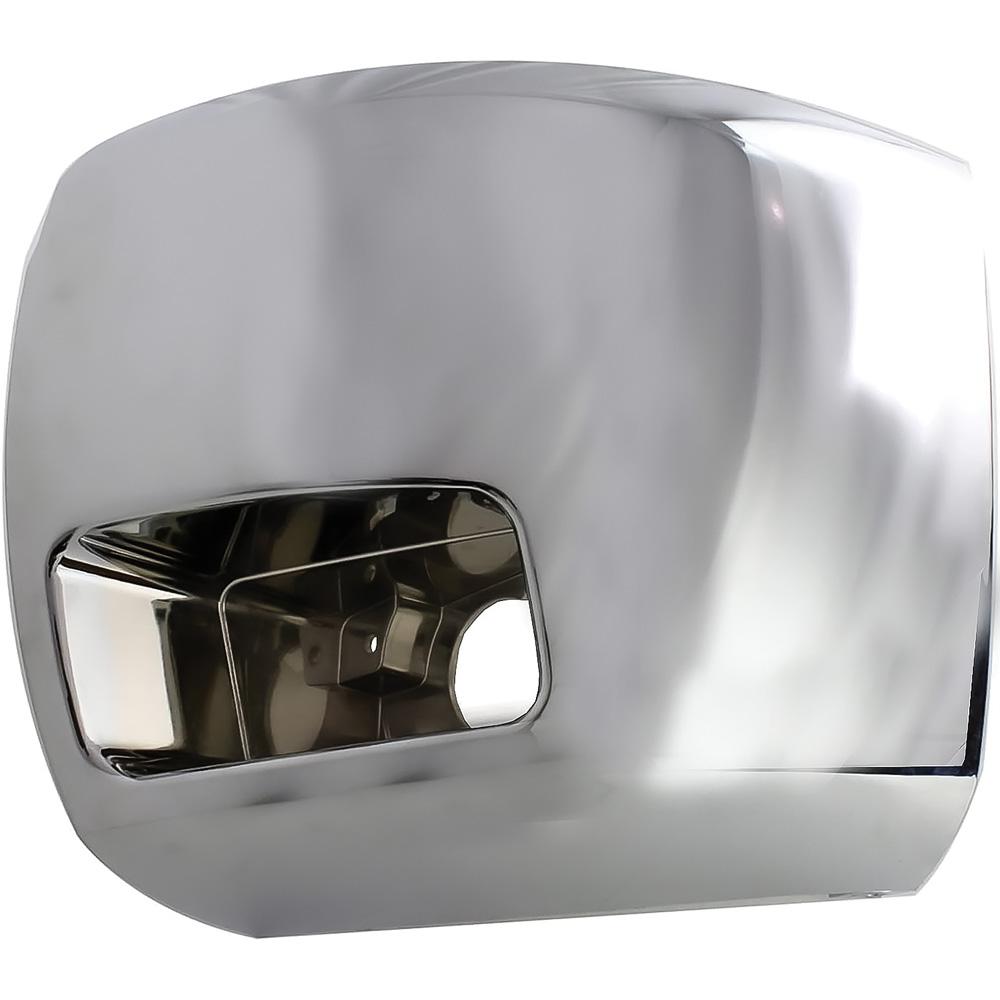 2007-10 Chevrolet Silverado 2500HD, 3500 Front Bumper End Cap Chrome With Light Hole LH