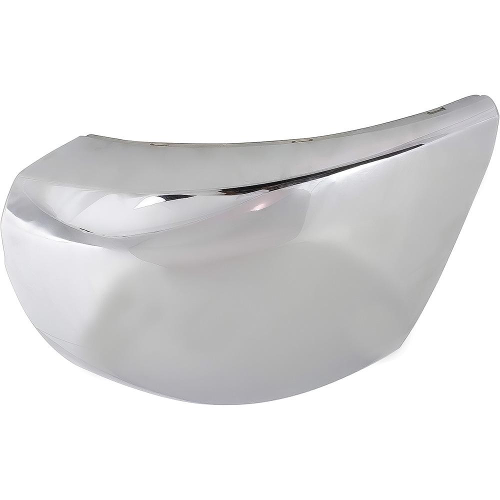 2007-10 Chevrolet Silverado 2500HD, 3500 GMT900 Series HD Truck Front Bumper End Cap Chrome Without Light Hole LH