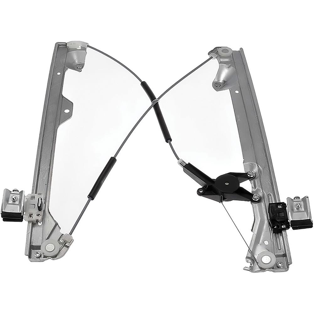 2007-13 Chevrolet Silverado, GMC Sierra GMT900 Crew Cab  Window Regulator, Power, Without Motor Rear LH, Driver Side