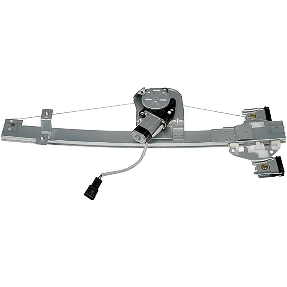 2007-13 Chevrolet Silverado, GMC Sierra GMT900 Extended Cab Window Regulator, Power, With Motor Rear LH, Driver Side