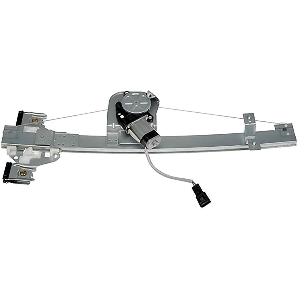 2007-13 Chevrolet Silverado, GMC Sierra GMT900 Extended Cab Window Regulator, Power, With Motor Rear RH, Passenger Side