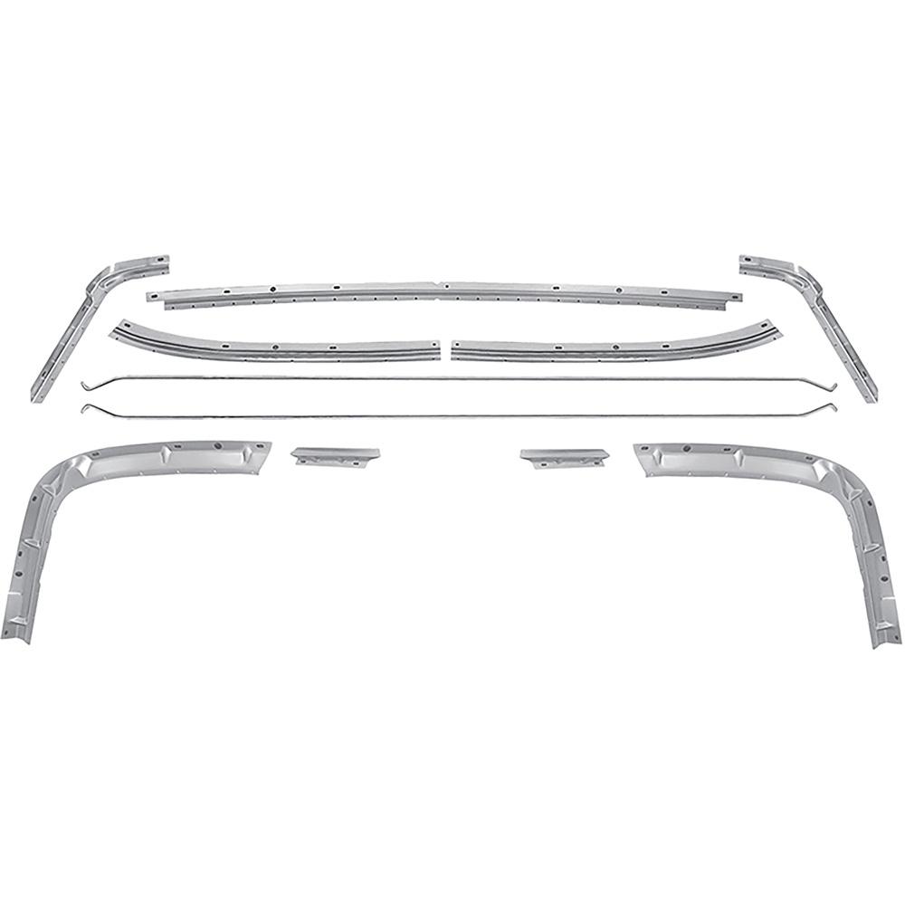 1968-72 El Camino, 1971-72 Sprint Headliner Retaining Strips and Bow Set 11 Piece Set