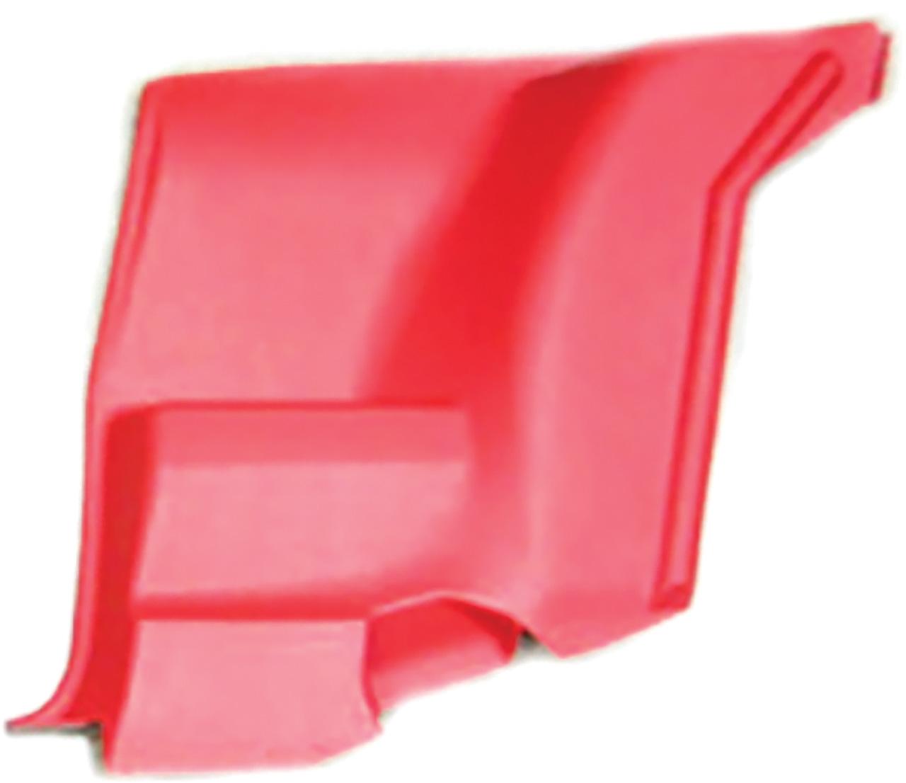 1972-81 Camaro, Firebird Inner Rear Lower Side Panel Red RH Passenger Side
