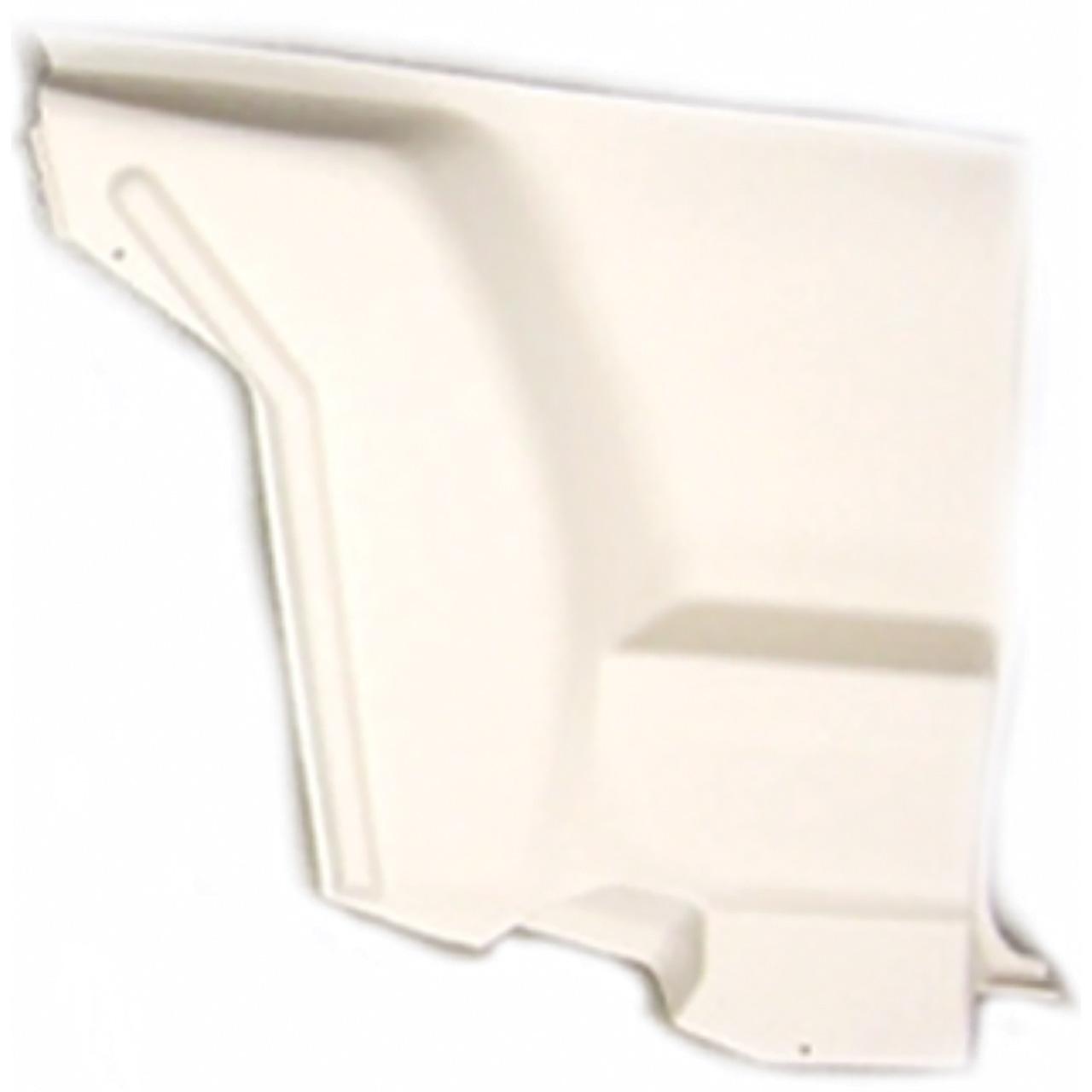 1972-81 Camaro, Firebird Inner Rear Lower Side Panel White: LH Driver Side