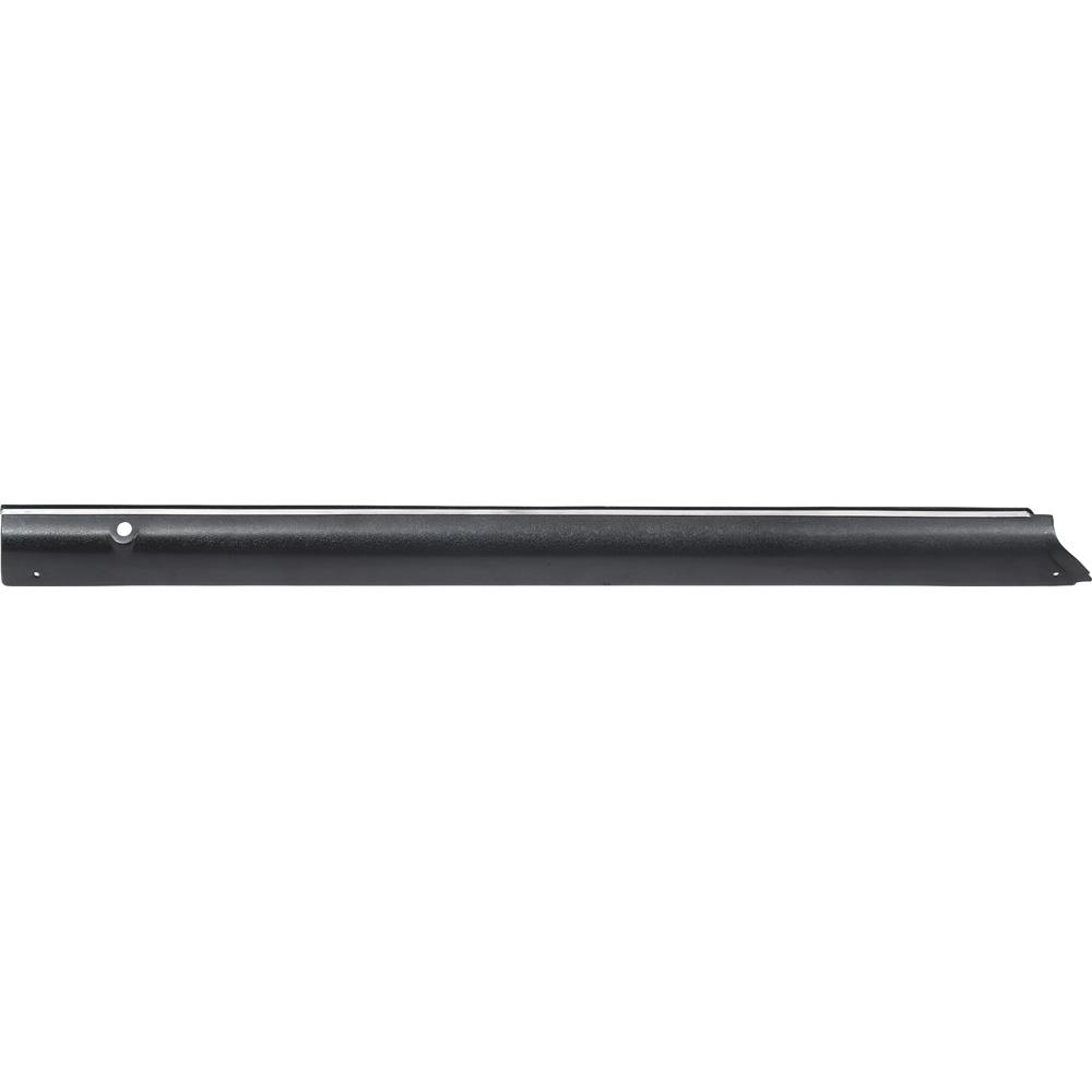 1969-70 Mustang Inner Upper Door Panel Trim Textured Steel Standard Interior Black LH