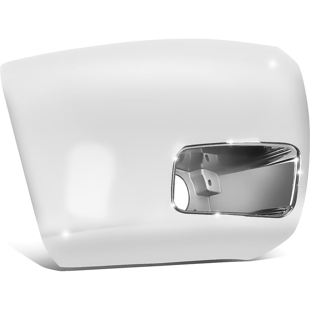 2011-13 Chevrolet Silverado 1500 Front Bumper End Cap Chrome With Light Hole RH