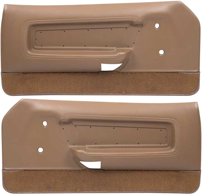1971-73 Ford Mustang Deluxe Door Panels Ginger