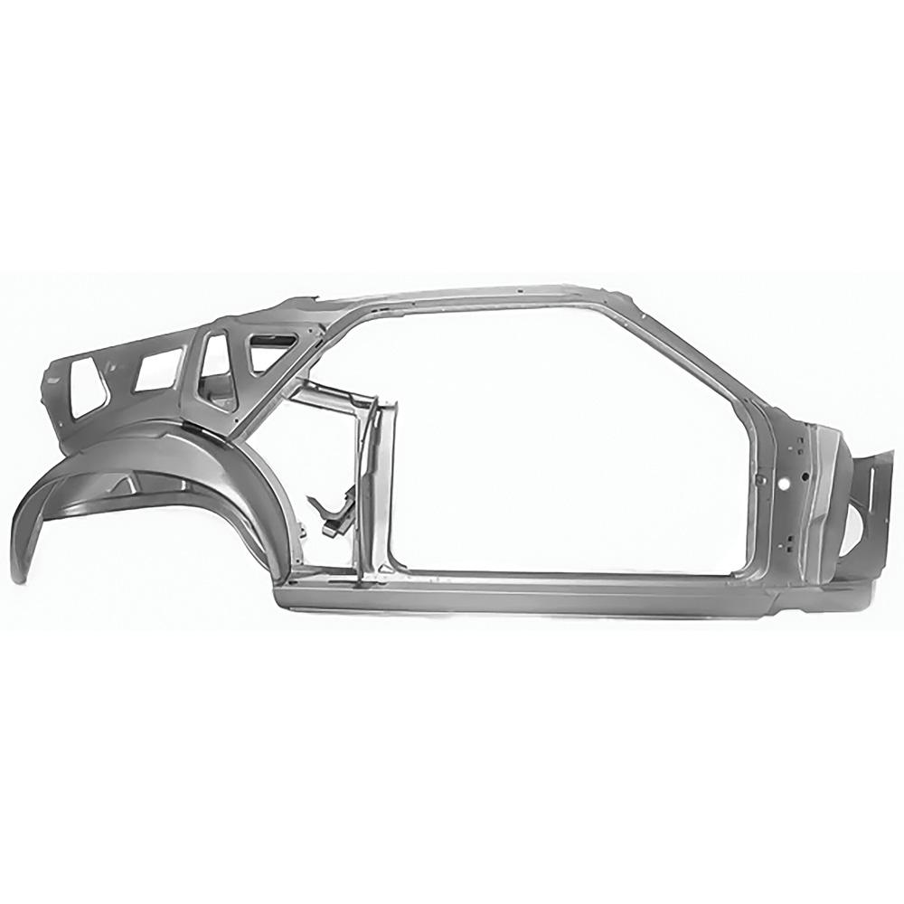 1969 Ford Mustang Fastback Quarter Panel and Door Frame Structure Assembly RH, Passenger Side