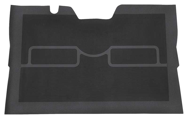 1947-55 Chevrolet, GMC Truck OE Style Rubber Floor Mat Black
