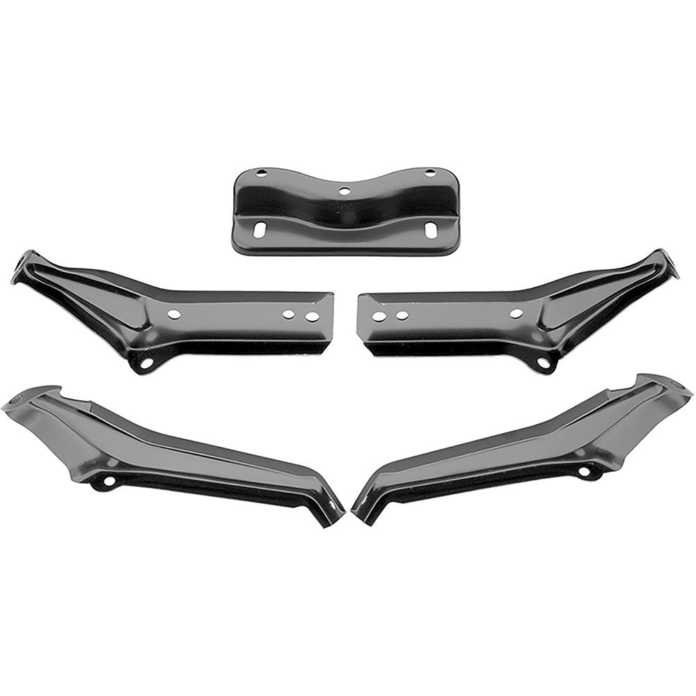 1964-65 Chevrolet Chevelle, Malibu Rear Bumper Bracket Set 5 Pieces