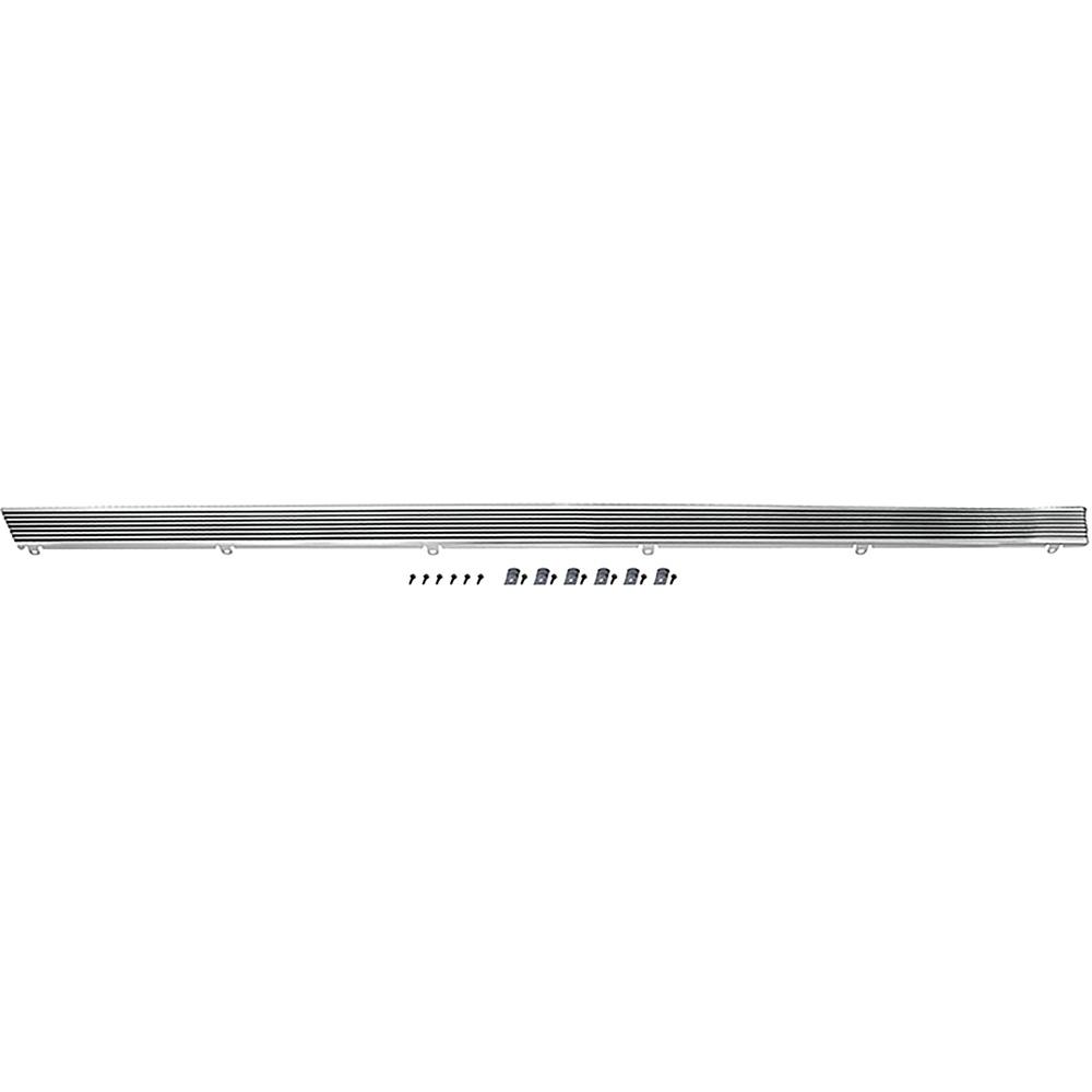 1966 Chevelle Malibu, El Camino Rocker Panel Molding, Malibu SS and El Camino Models LH Includes Hardware