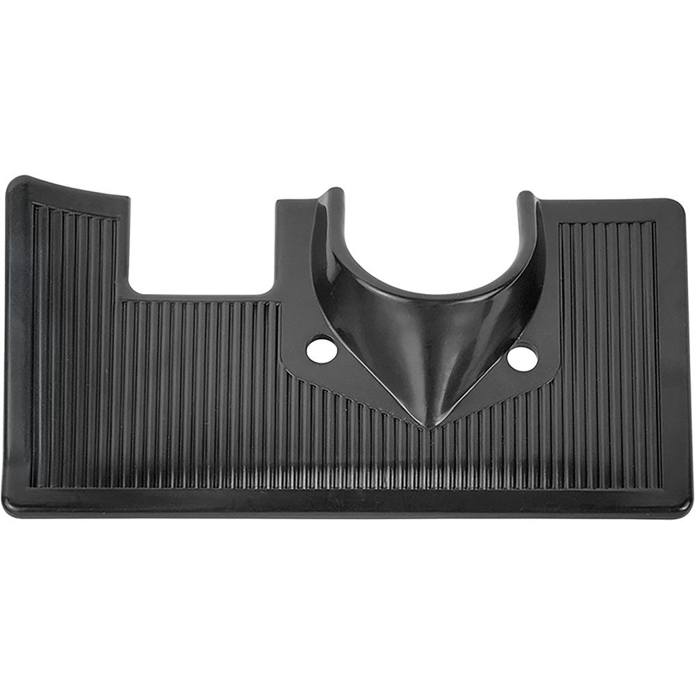 1967 Chevelle, El Camino, GTO, Tempest, LeMans, Skylark, Cutlass, 442, F85 Steering Column To Firewall Cover/Firewall Guard Black ABS plastic