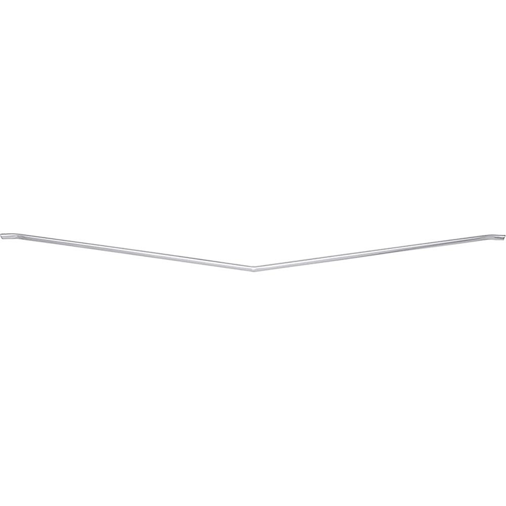 1968-69 Chevelle, Malibu, El Camino Header Panel Molding Bright Finished Aluminum Includes Molding and Fasteners