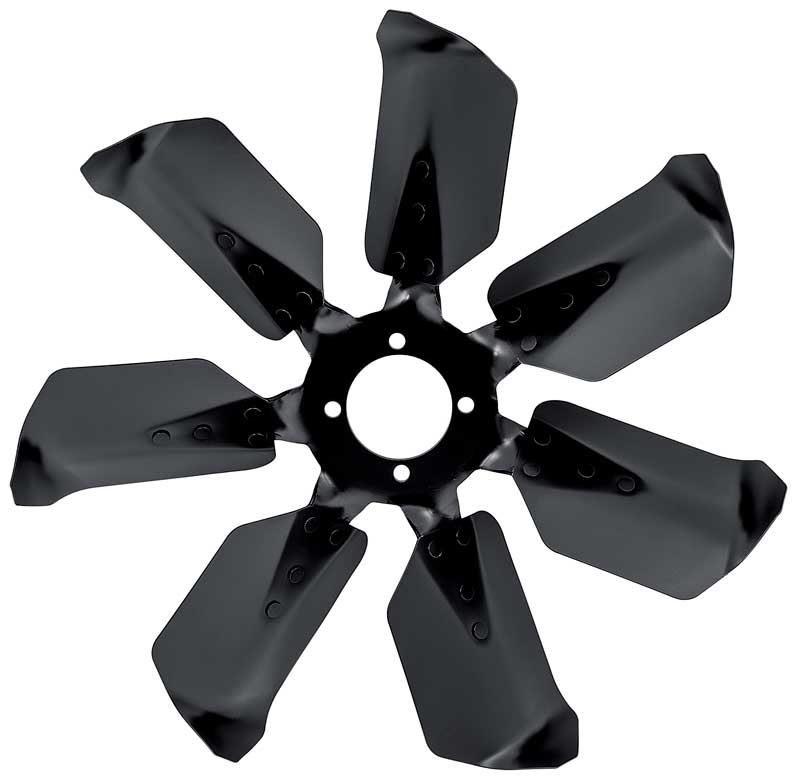 1965-79 Camaro, Impala, Caprice, Nova, Truck Fan Blade 7 Blade 18", 3" Mount Service Replacement